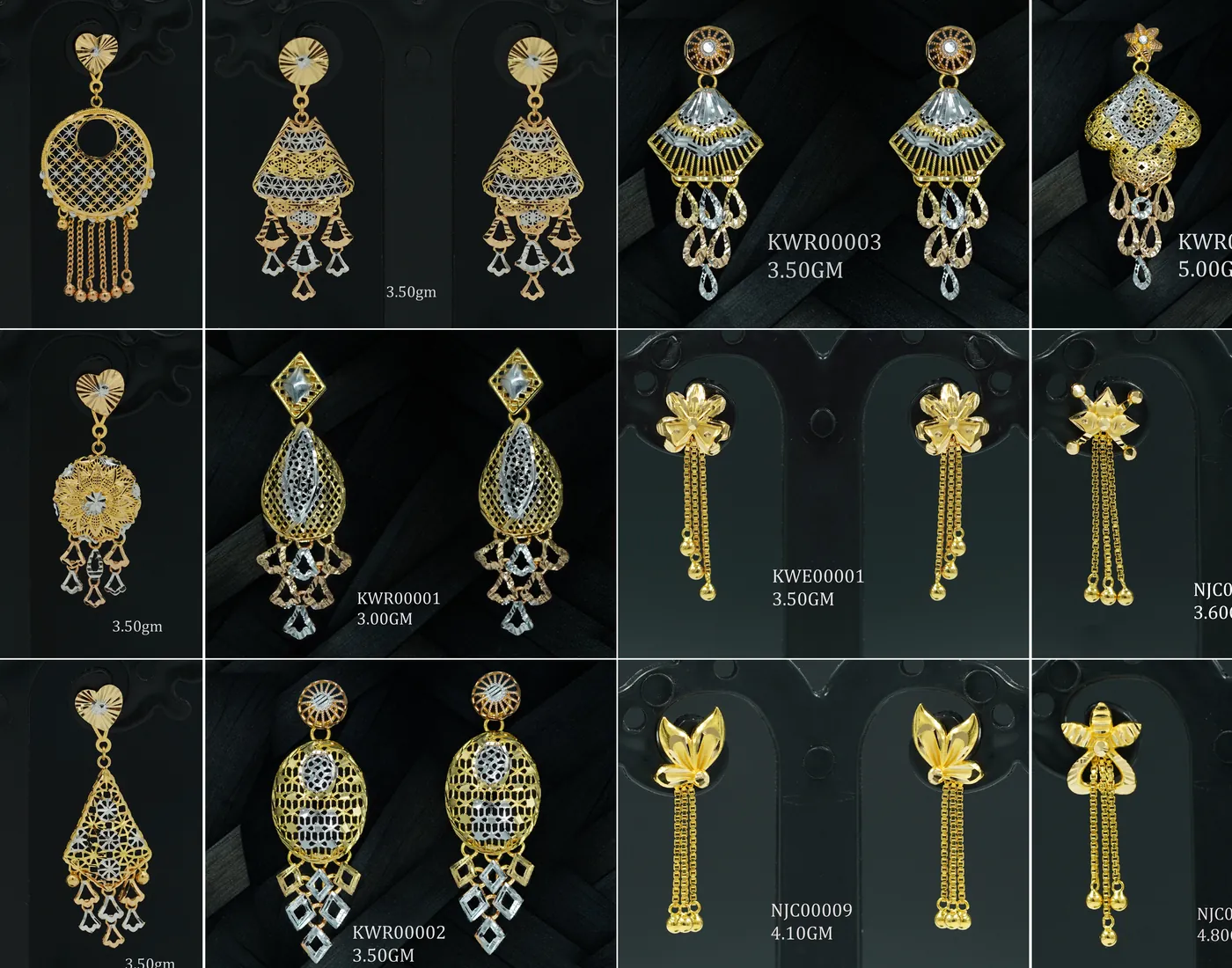 Gold ornament craftsmanship details